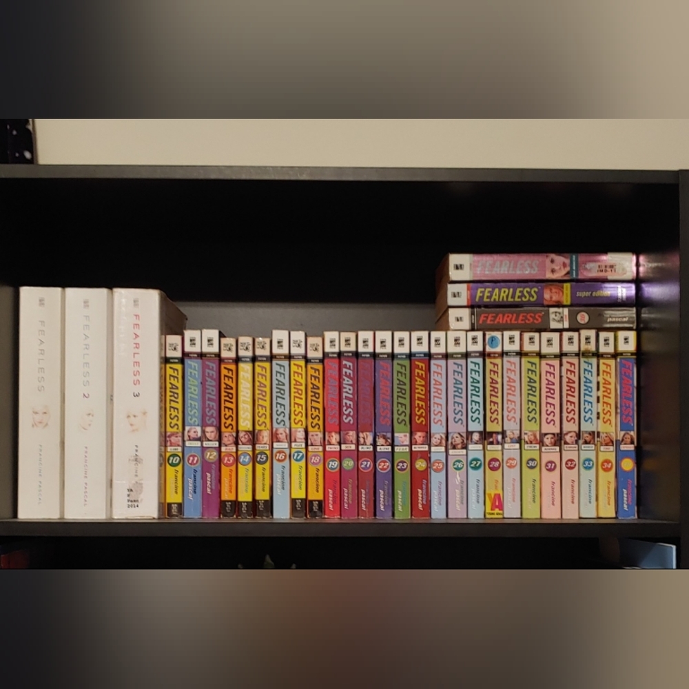 "Fearless" COMPLETE Book Series By Francine Pascal!